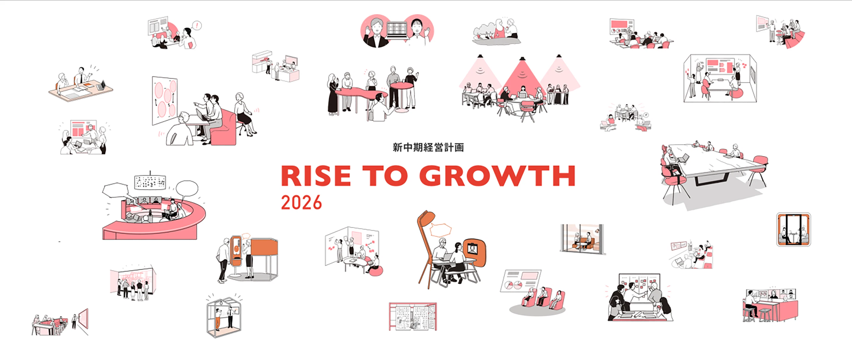 新中期経営計画 RISE TO GROUWTH 2026