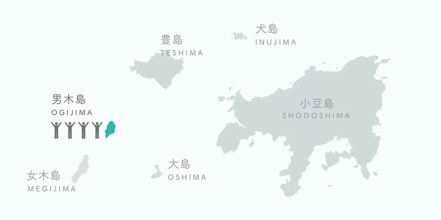 男木島周辺地図