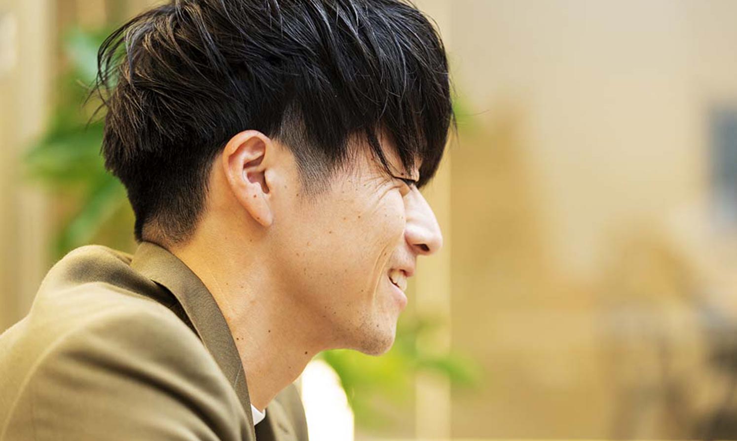 森下 大樹 横顔