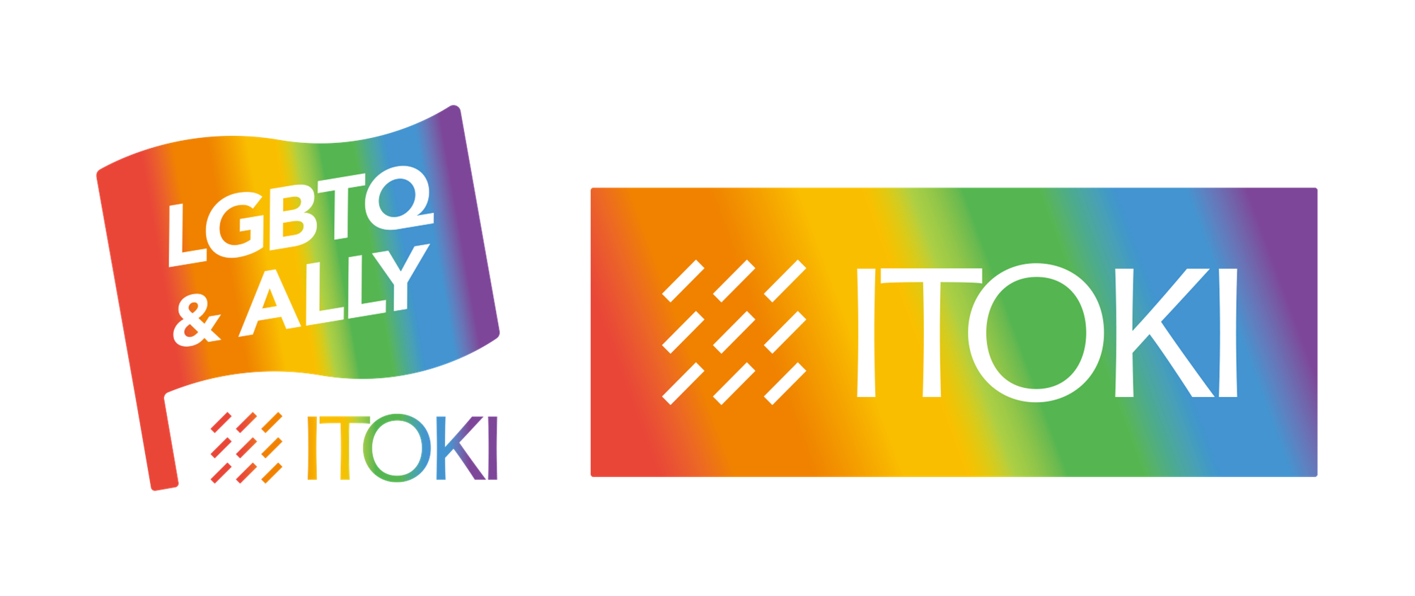 Original LGBTQ ally mark/corporate logo