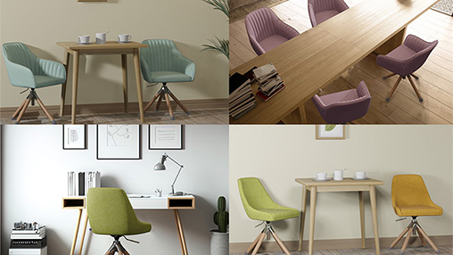 イトーキ サリダ カストル オフィスチェア YWS-1 カカオ茶色 サリダ カストル CASTOR パンプキン YWS-1A-OR