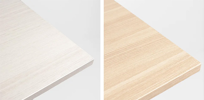 Melamine decorative board that is resistant to scratches and stains