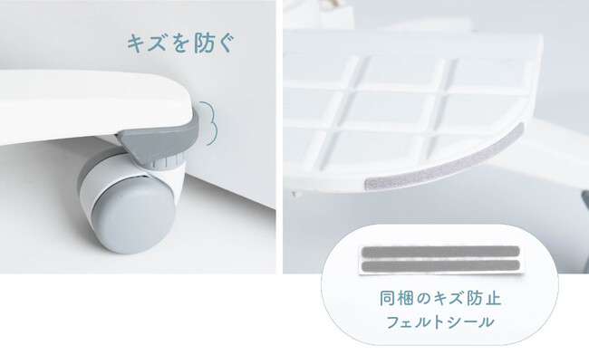 机やワゴンの傷を防ぐプロテクター 机やワゴンの傷を防ぐプロテクター