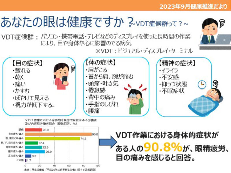 あなたの眼は健康ですか？