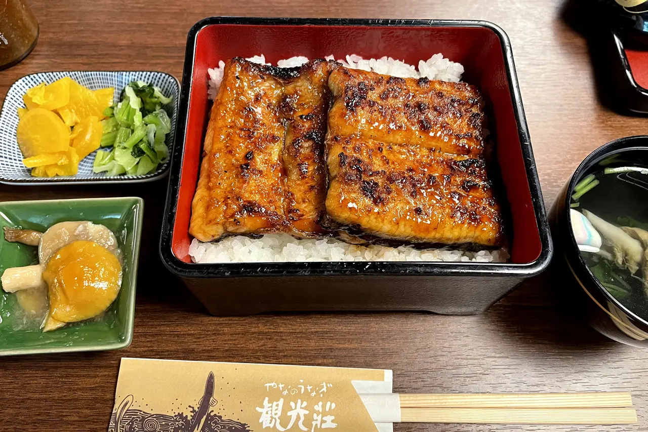 やなのうなぎ観光荘岡谷本店でうな重