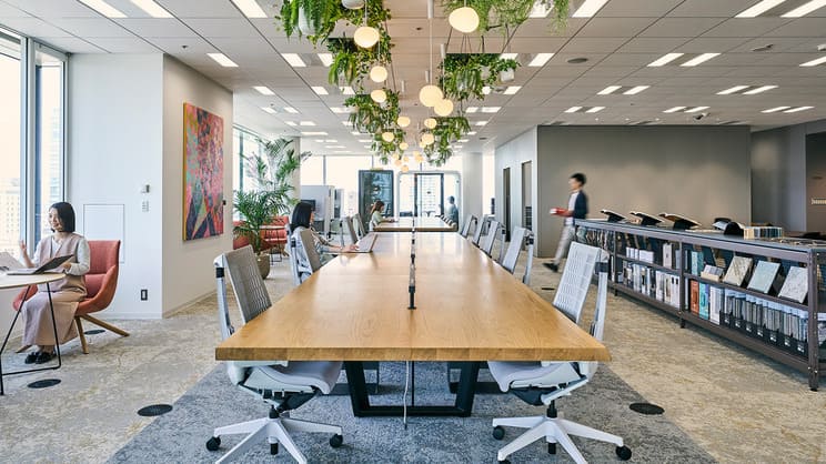 コミュニケーションを活性化させるオフィス