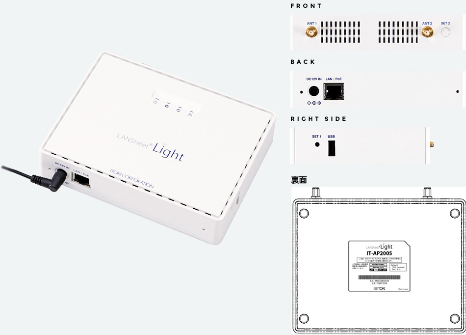 旧型アクセスポイントIT-AP2005