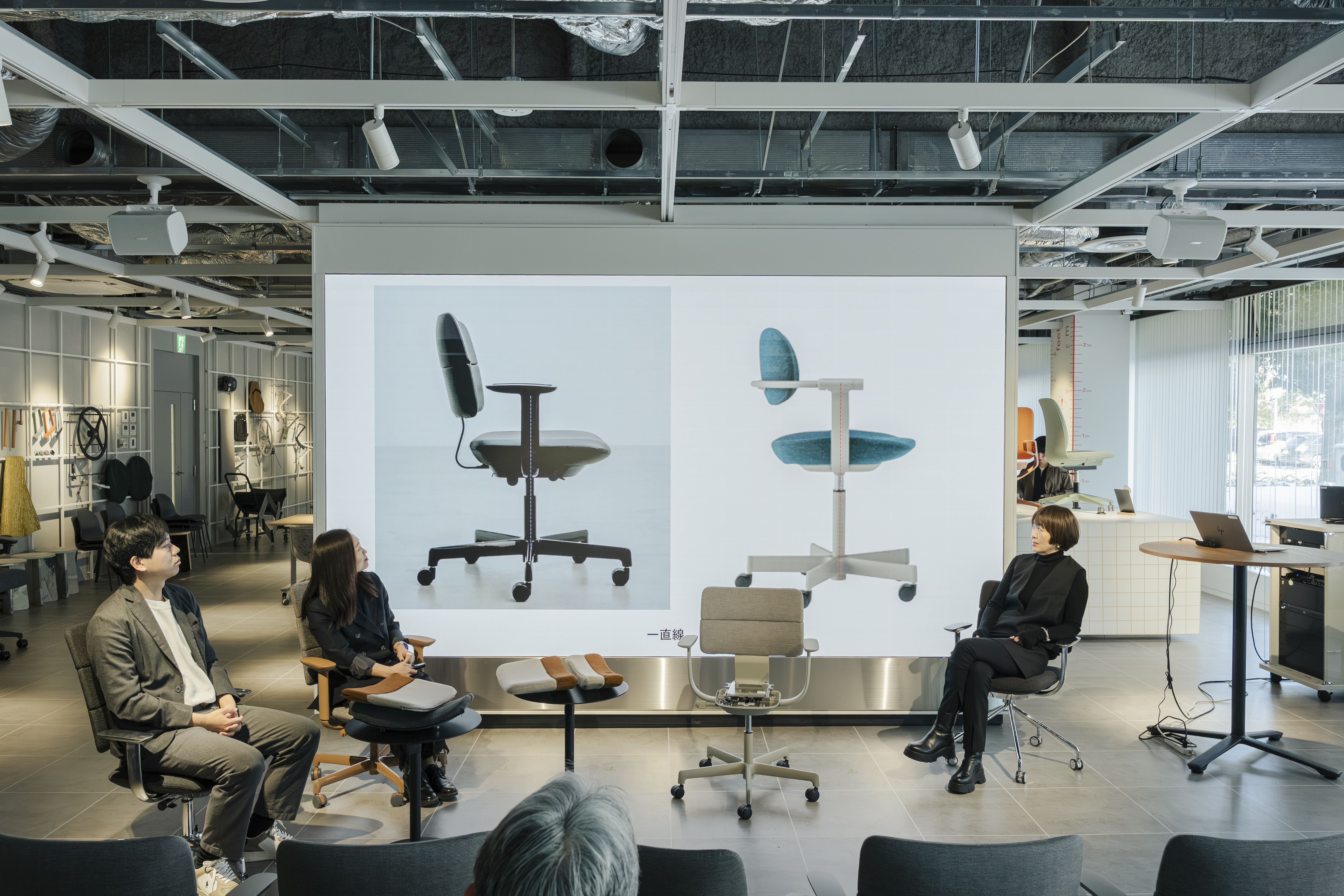 柴田文江氏登壇、滋賀工場発ワークチェア「SHIGA」イベントレポート